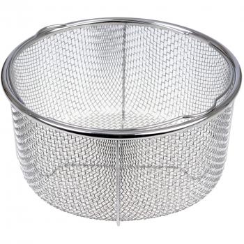 Accesorio cesta para cocina al vapor Gräwe redondo 21 cm con soporte | Acero inoxidable