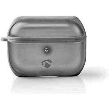 NEDIS Caso AirPods Funda Protectora para los AirPods Pro | Transparente/Blanca Blanco/Transparente