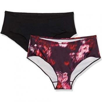 Odlo Suw Panty Active Everyday Bóxer para Mujer, Plum Flower AOP SS19, Extra-Small