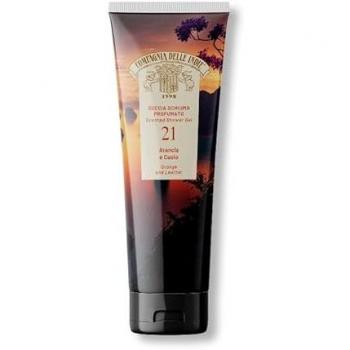 Gel de Ducha Perfumado 250ml Naranja y Cuero Compagnia delle Indie