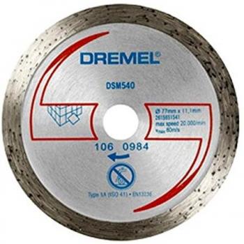 Disco diamante para azulejos Dremel Ø 77 mm