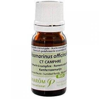 Pranarom Romero Alcanfor BIO, Aceite Esencial Natural, 10 ml
