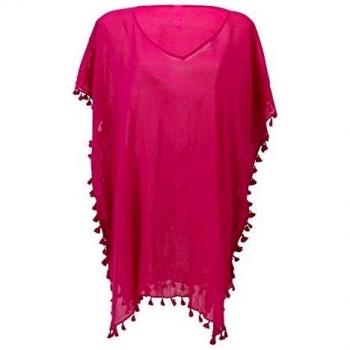 Seafolly Amnesia Kaftan, Pareos para Mujer, Rosa