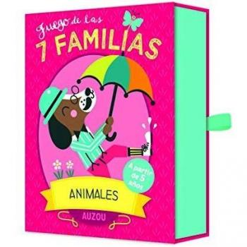 Auzou- cartas, familia, Multicolor