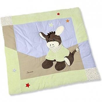 Sterntaler Emmi 9101564 Alfombra de Juego Acolchada, 100 x 100 cm, Multicolor