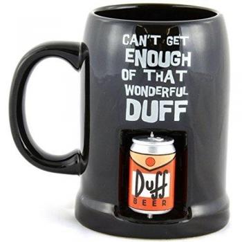 Unitedlabels 0116659 The Simpsons - Jarra de cerveza, diseño de cerveza Duff de los Simpson