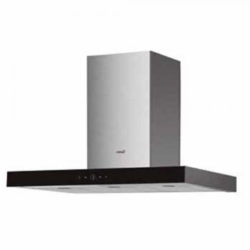 CATA LEGEND 9000 XGBK Campana Decorativa 90cm Acero Inoxidable Frontal Cristal Negro, Extracción 530 m³/h, Nivel Sonoro 59 dB, Eficiencia Energética A