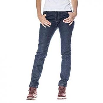 Ixon Pantalones de Moto para Mujer Maddie Crudo Oscuro, Ixon Maddie Damas Motorcycle Jeans - Azul (29), IXON X Pantalones Textiles para Motocicleta, Dark Raw, Medium Unisex Adult