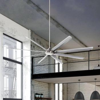 Ventilador de Techo Westinghouse Widespan Níquel 254 cm con Control Remoto