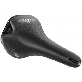Sillín Selle Italia Flite Boost Kit Carbon negro - L1 con características de diseño ergonómico, tecnología de carbono, acolchado ligero, y un peso reducido ideal para ciclistas que buscan rendimiento y comodidad