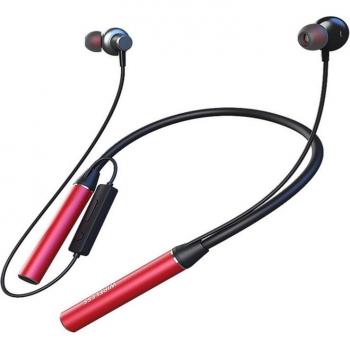 Auriculares inalámbricos deportivos EARDECO con Bluetooth, micrófono y 80 horas de duración, audio estéreo con banda para el cuello