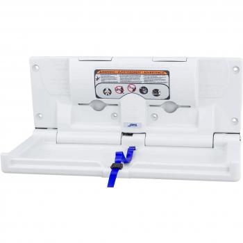 Jofel AY10000 Cambiador de Pañales Horizontal, HDPE Antibacteriano, Blanco