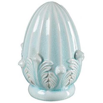 Figura Decorativa Turquesa 22 x 22 x 31 cm - Diseño Único