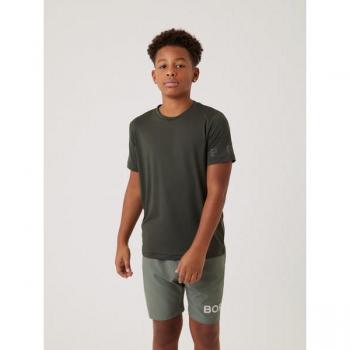 Björn Borg Borg T-shirt Green, Size 158-164