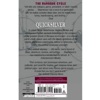 Quicksilver: The Baroque Cycle #1 by Neal Stephenson - English Literature Edition