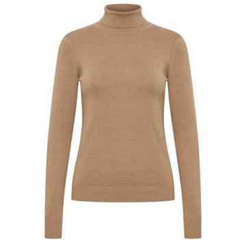 Jersey de cuello alto para mujer b.young Mmorla en Sepia Tint Melange