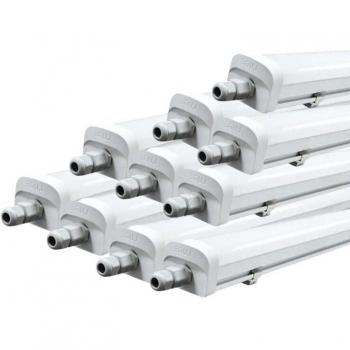 Tira de luz LED impermeable 150cm 46.5W 120lm/W (pack de 10) - blanco cálido 2300K - 3500K