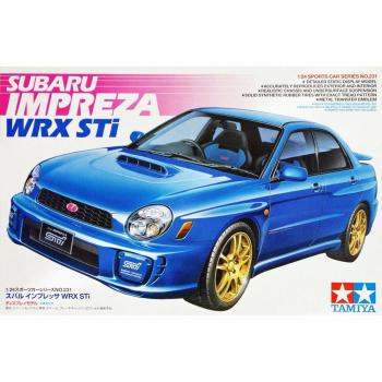 Tamiya 1:24 Subaru Impreza WRX STi Japanese Passenger Car Model