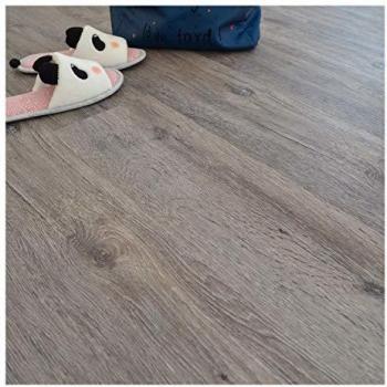 Lámina de Suelo Vinílico Rígido Performance Clic 5G - Parquet Roble Gris Cepillado - Paquete de 1,76 m²