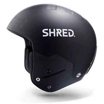 Cascos Esquí alpino Shred Casco Basher Ultimate Negro, casco de esquí, diseño ligero y resistente, tecnología de protección avanzada, ventilación ajustable, forro interior acolchado y extraíble, sistema de ajuste personalizado