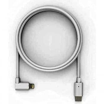 Compulocks Cable de Carga USB-C a Lightning de 6 Pies con Conector de 90 Grados para Apple