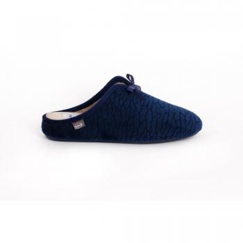 RACHELE PRINTED MIC W NAVY B37