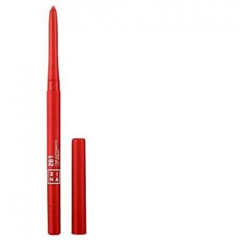 3INA MAKEUP - Vegan - Cruelty Free - The Automatic Lip Pencil 261 - Dark nude - Longwearing Formula - Waterproof - Highly Pigmented Intense Colors - Built- In Sharpener - 12 Colorful Shades