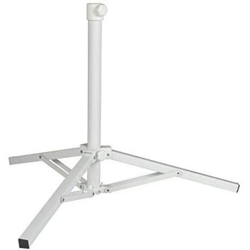 Pie Plegable para Sombrilla Aktive 3 Patas Blanco 79x69x57 cm