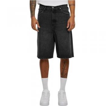 90's Heavy Denim Black Washed Shorts for Men