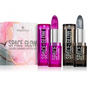 Lote de Regalo Space Glow para Labios - Incluye Lipstick Color Cambiante 01 Galaxy y Lipstick Color Cambiante 02 Universe