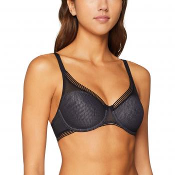 Triumph Infinite Sensation Minimizer Bra, Black, Size 95E