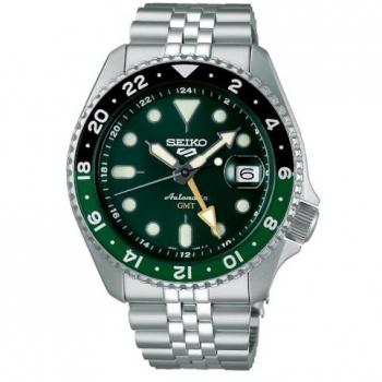 Reloj Seiko 5 Sports Automático GMT Hombre 43mm 10ATM Modelo SSK035K1