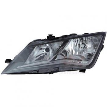 Faro Delantero VAN WEZEL 4946961V H7 para SEAT Leon III 3/5 Puertas, Luz delantera clara PX26d