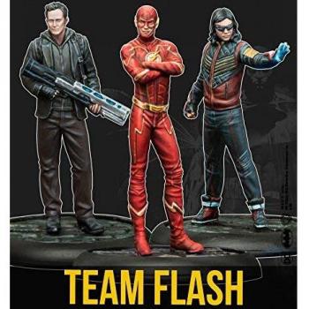 Knight Models Juego de Mesa - Miniaturas Resina DC Comics Superheroe - Batman Team The Flash