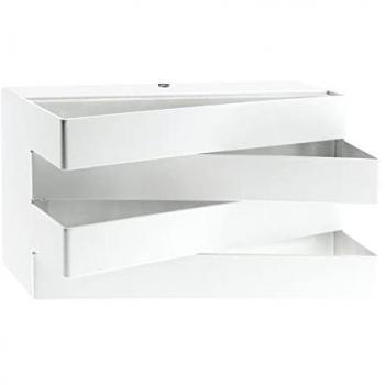 Aplique de Pared LED 12W Polare - Diseño Moderno en Hierro y Acrílico Blanco Mate, 3000K y 400lm, IP20