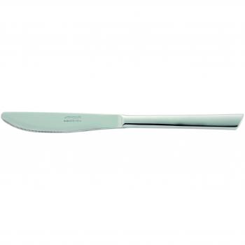 Arcos Serie Toscana, Cuchillo de Mesa, Monoblock de una pieza en Acero Inoxidable 100 mm, Color Plata