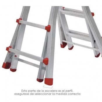 Escalera Telescópica ORYX con perfil de 67 mm
