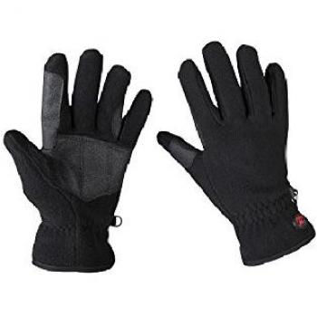 Red Horse adultos guantes de forro polar, negro, small