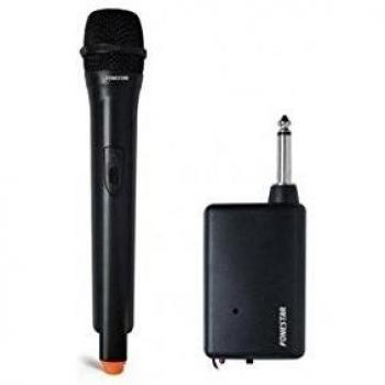 MICROFONO INALAMBRICO DE MANO FONESTAR IK-163 CON RECEPTOR A PILAS