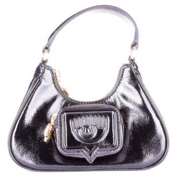 Chiara Ferragni Black Eyelike Mini Bag for Women - OS Size