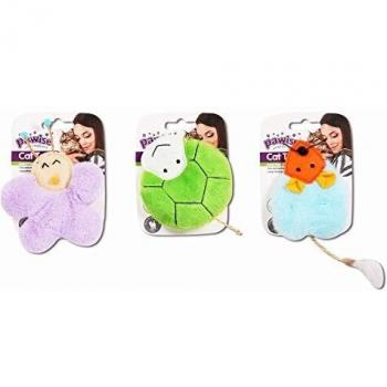 PAWISE Juguete Crinkle para Gatos En Forma de Mariposa, 13 cm