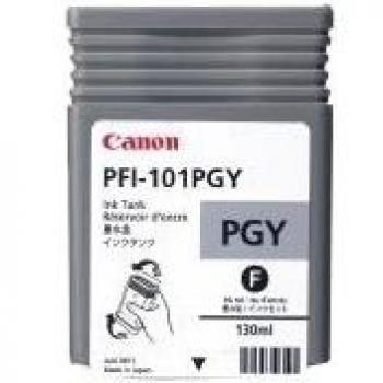 Canon 0893B001AA - Cartucho de tinta para imagePROGRAF IPF 5000, 130 ml, gris claro
