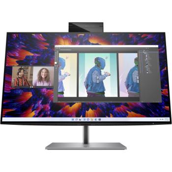 HP Z24m G3 QHD Conferencing Display, pantalla para PC de 60,5 cm (23.8) con resolución de 2560 x 1440 píxeles Quad HD en color plata