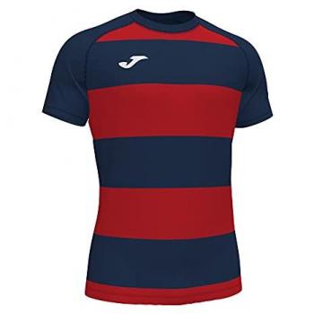 Camiseta Manga Corta Rugby Hombre Joma Prorugby II Marino-Rojo 3XL