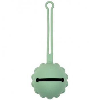 Estuche Portachupete de Silicona Verde Salvia Nattou