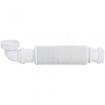 Sifón flexible Senzo con membrana de 32 mm ultra-plat - WIRQUIN