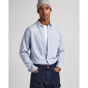 Camisa de Hombre Pepe Jeans Fabio en Azul Claro con Estilo Moderno