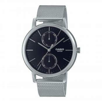 Casio Classic MTP-B310M-1AVEF Unisex Watch - Quartz Movement, Analog Display, Stainless Steel Case, Black Dial, Date Function, Water Resistant up to 50 meters, Mineral Glass Crystal, Adjustable Metal Bracelet