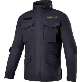 Chaqueta de Moto Alpinestars MO.ST.EQ Primaloft Impermeable Negra 4XL
