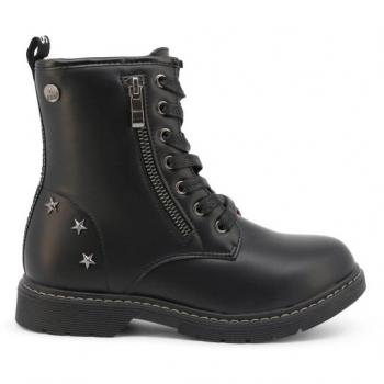 Botines Shone 8A12-031 negro para niña de invierno